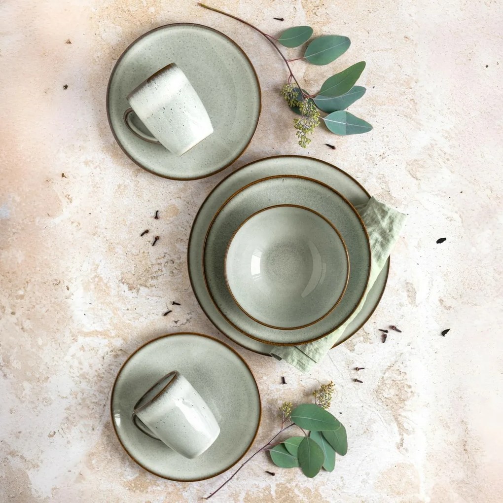 Mäser Súprava riadu na raňajky 12 ks SMOKY'S – zelená