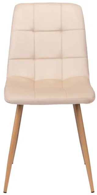 Jedálenská stolička MONTANA VELVET béžová