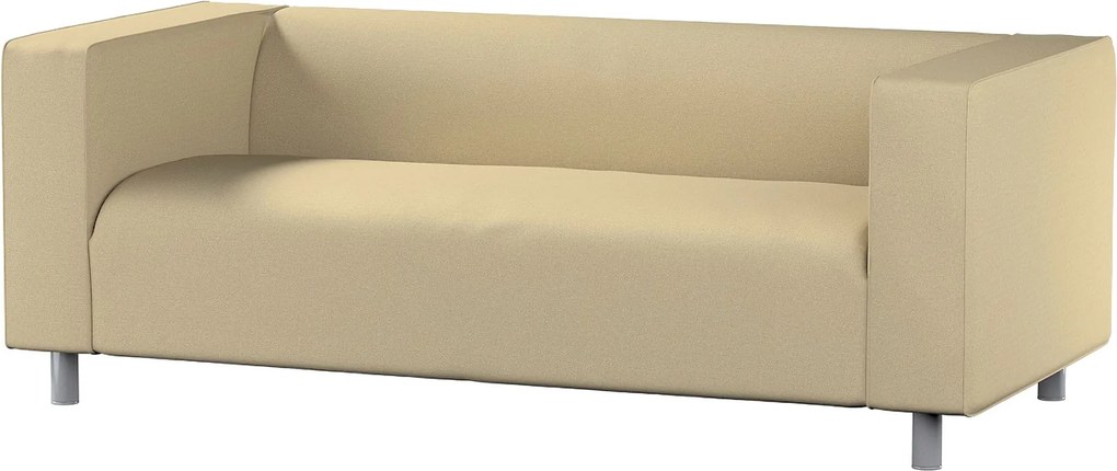 Poťah na sedačku Klippan (pre 2 osoby) farba produktu zelená látka zapletaná
