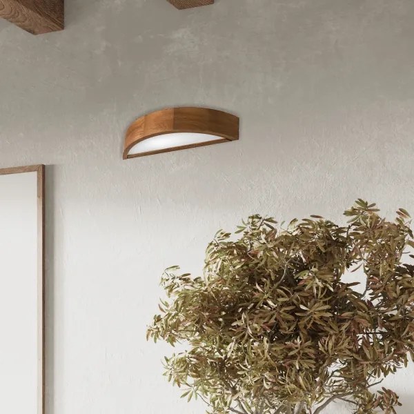 Brilagi - LED nástenné svietidlo CARVALHO 1xE27/15W/230V dub čerešňa