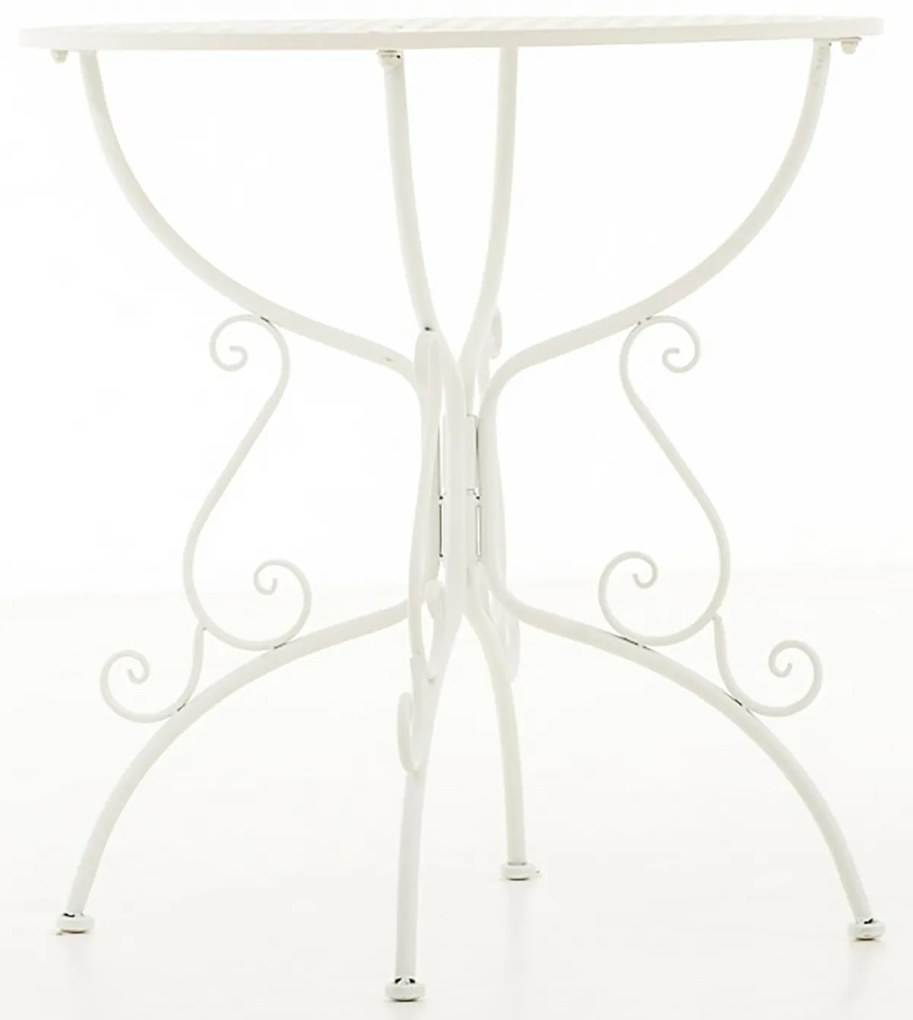 Kovový stôl GS13436802 - Biela