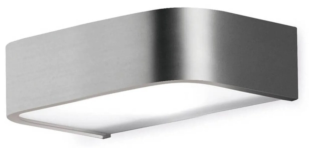 Kúpeľňové nástenné svetlo Arcos s LED 15 cm niklu