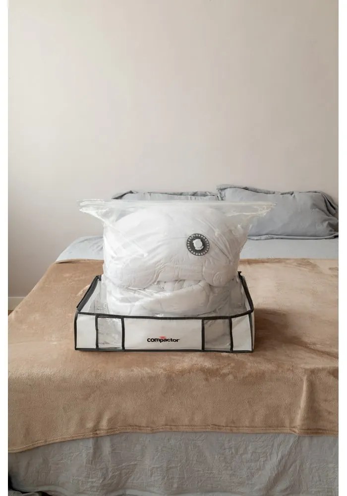 Vákuový/vystužený látkový úložný box na oblečenie 65x50x15,5 cm Life – Compactor