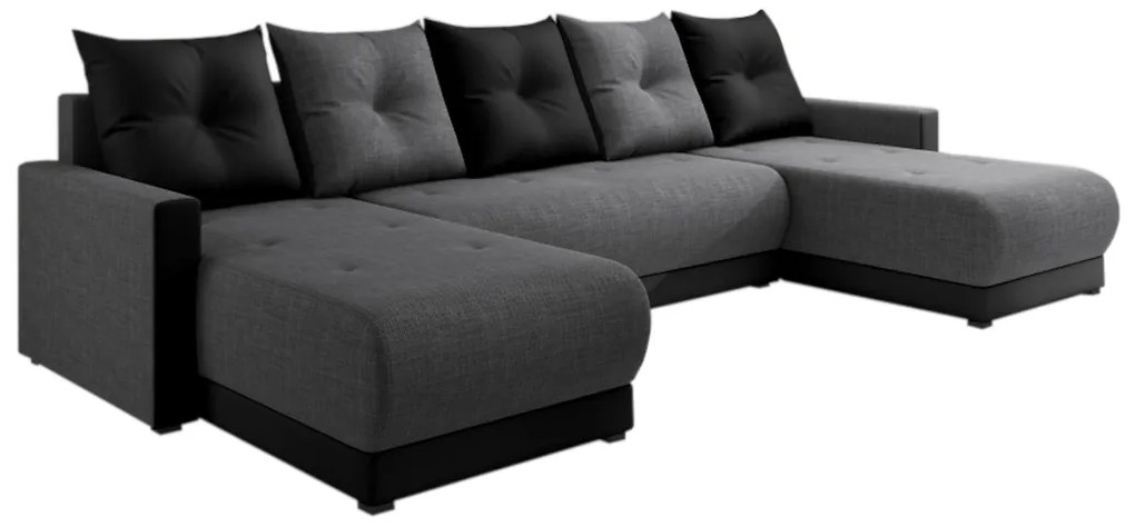 Sedacia súprava do U DESIGNIA, 286x140 cm, sawana, sawana 05_14