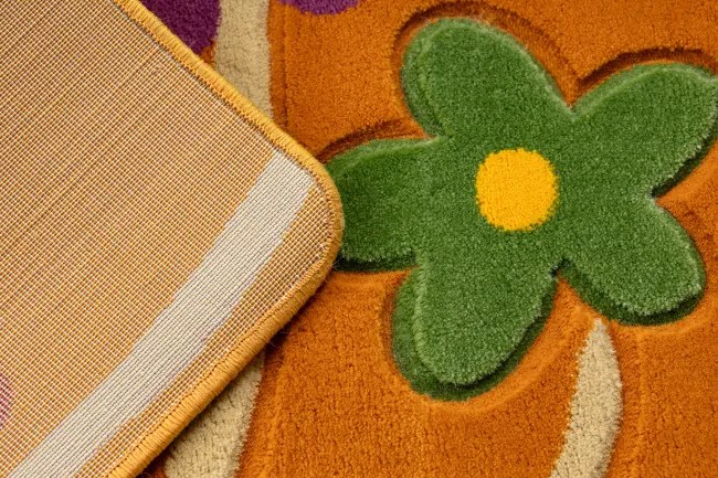 Koberec FLORYA M105 oranžový