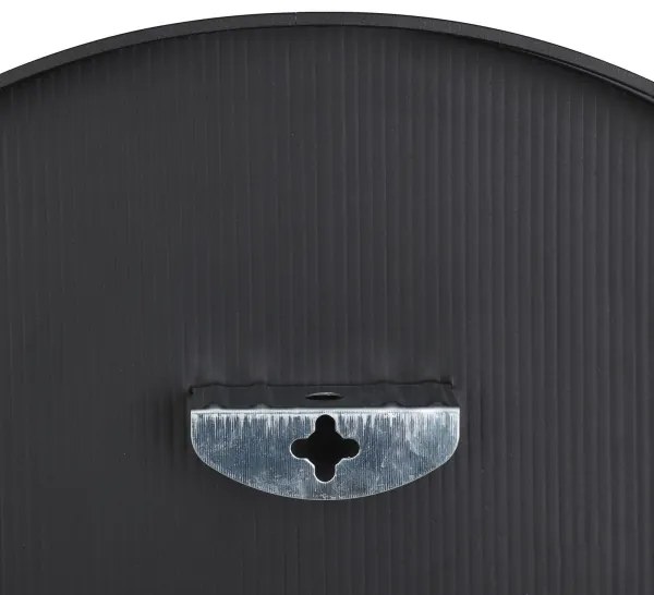 Eglo 425001 - Nástenné zrkadlo BANI pr. 40 cm čierna