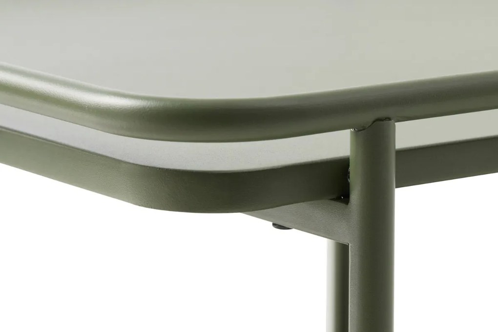 Dizajnový odkladací stolík Harinder 45 cm olivovo-zelený
