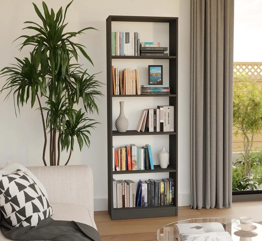 Regál Refarencios 3 (antracit). Akcia -23%. Vlastná spoľahlivá doprava až k Vám domov. 1132617