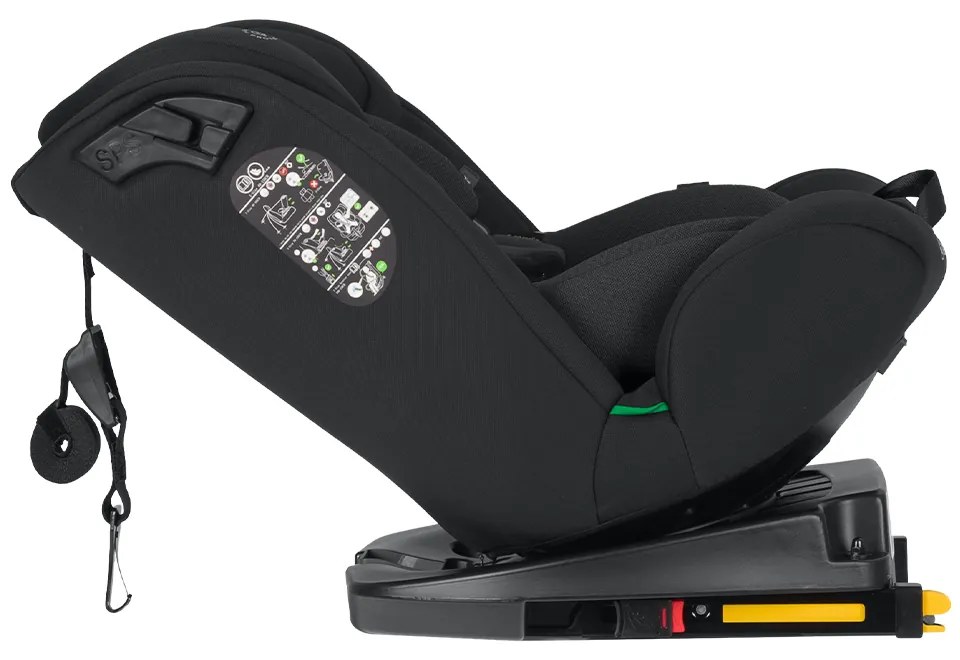 Detská autosedačka Carrello Asteroid CRL-17001 i-Size Space Black