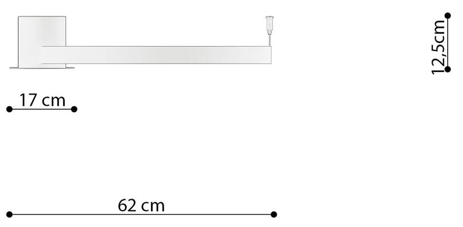 Stropné LED svietidlo Rio 55, 1x LED 30w, 3000k, g