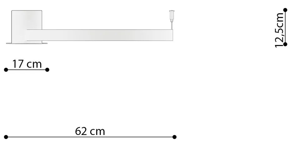 Stropné svietidlo RIO 55 zlatá LED 3000K