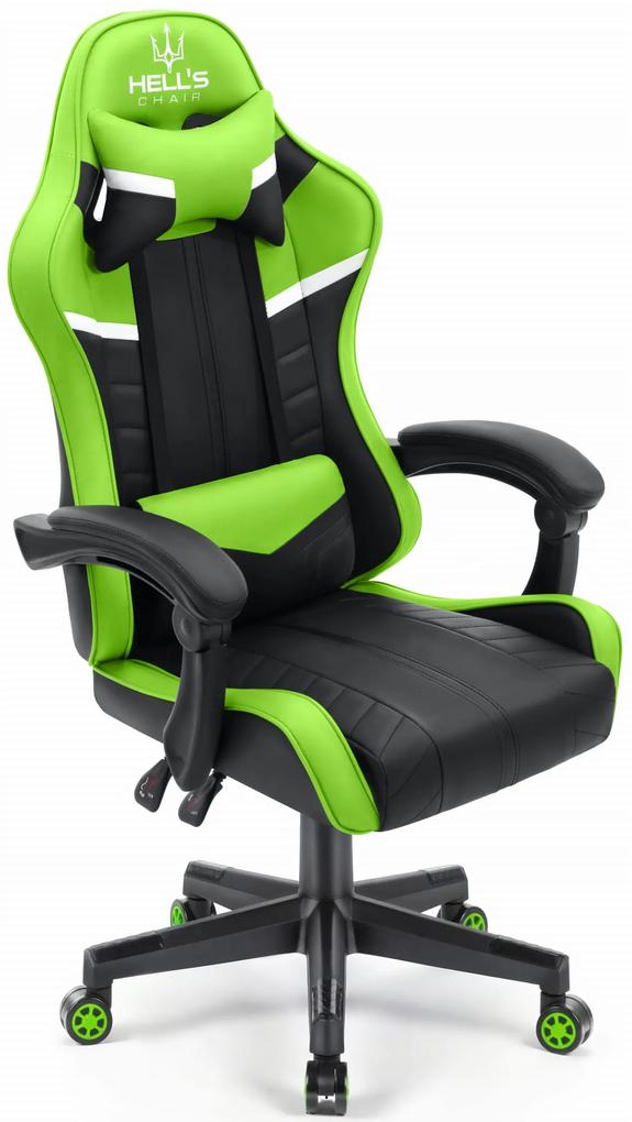 1004 Herná stolička zelená