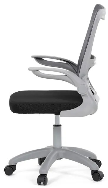 Autronic BONTEC Detská stolička, výškovo nastaviteľná, šedá sieťovina, KA-K2008 GREY Farba: Šedá
