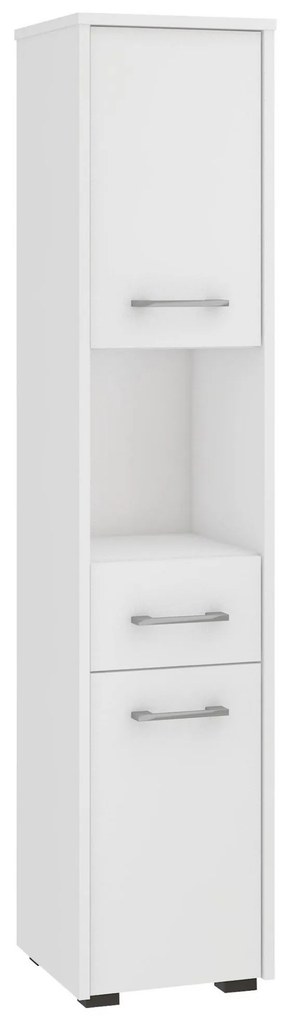 Kúpelňová skrinka Fulgor 2D 1SZ 1W (biela). Akcia -10%. Vlastná spoľahlivá doprava až k Vám domov. 1117107