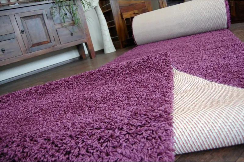 Metrážny koberec SHAGGY 5 cm fiolet - 200 cm