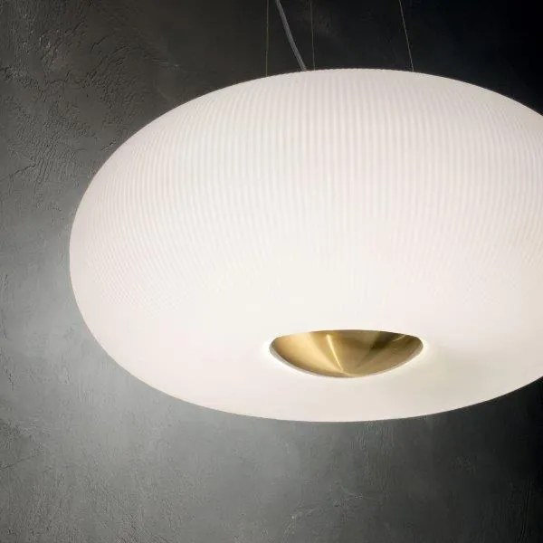 Závesné svietidlo Ideal lux 214481 ARIZONA SP5 5xGX53 15W saténová mosadz