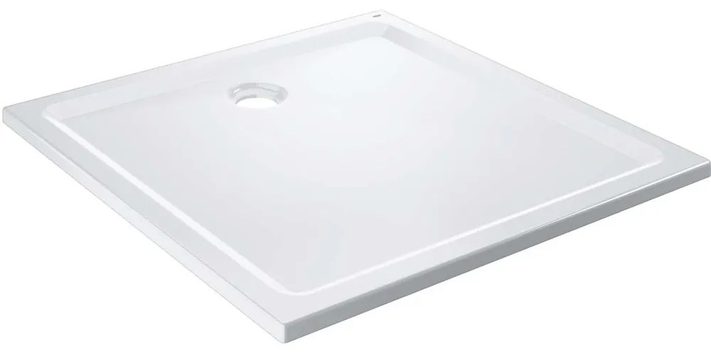 GROHE štvorcová sprchová vanička zo sanitárneho akrylátu, 1000 x 1000 x 30 mm, alpská biela, 39300000