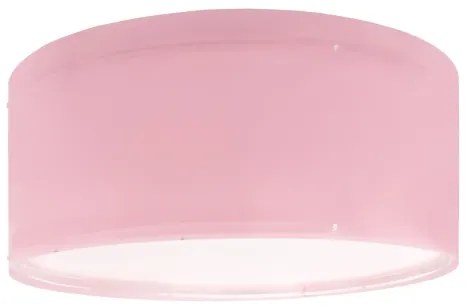 Dalber 42006S - Detské stropné svietidlo COLOR LIGHT 2xE27/15W/230V ružová