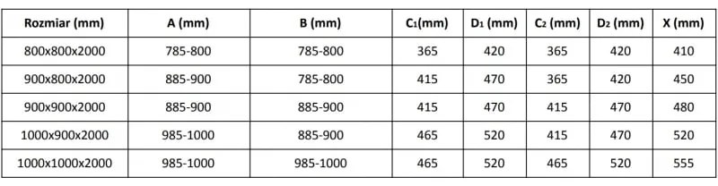 Mexen Velar L Duo, sprchový kút s posuvnými dverami 100 x 90 cm, 8mm šedé sklo, brúsený grafit, 871-100-090-02-43-95