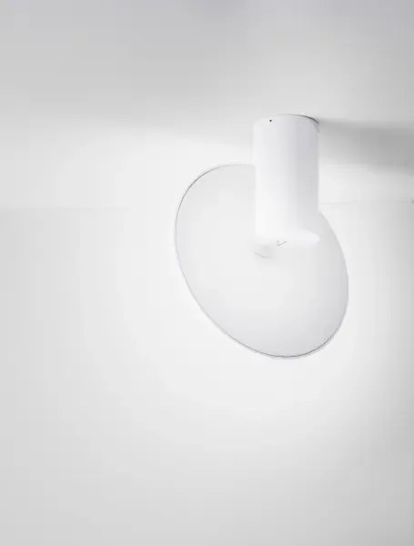 LED biele designové stropné svietidlo Ekei