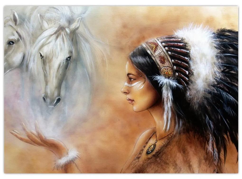 Obraz - Kúzla indiánov (70x50 cm)