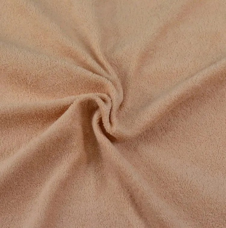 Froté prestieradlo svetlo béžové 60x120 cm
