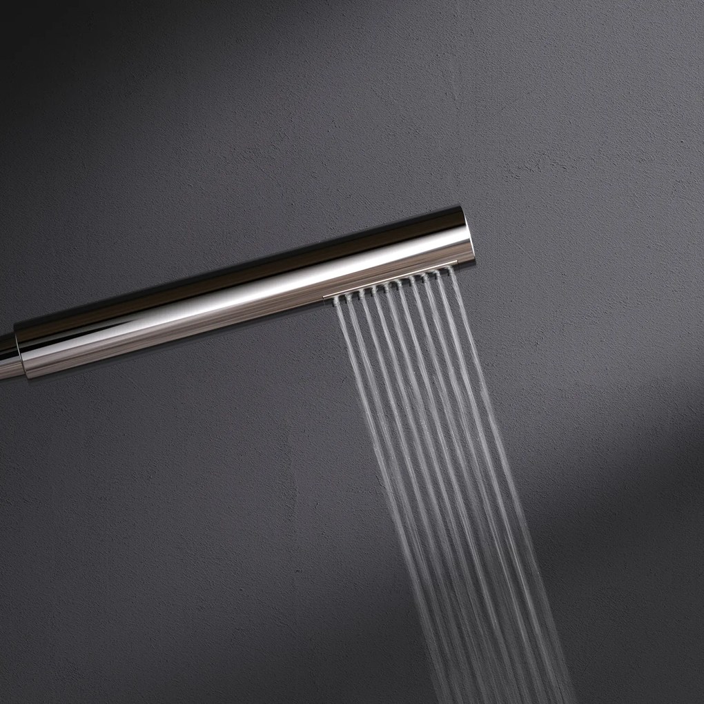 Sprchový systém AM.PM Spike F07PA400 s termostatickou sprchovou batériou, chróm