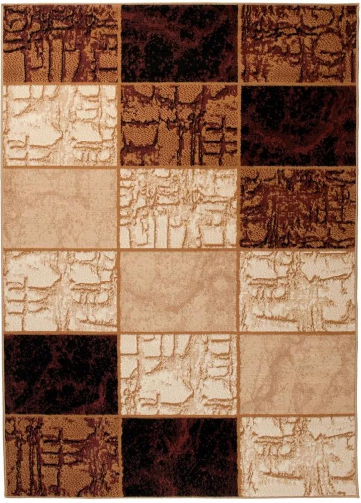 Kusový koberec PP Delio hnedý, Velikosti 160x220cm