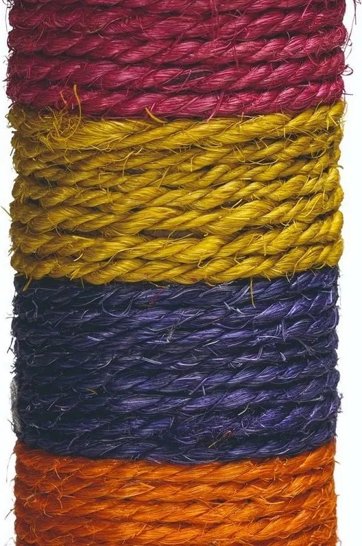 Beeztees Škrabadlo Anja dúhové, 30 x 30 x 45 cm