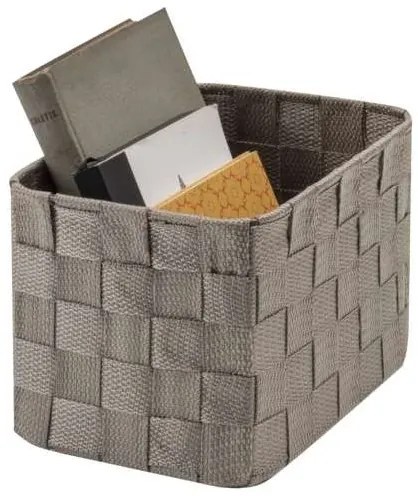 Úložný organizér do zásuvky Compactor TEX vysoký - 19 x 14 x 13 cm, Taupe (sivo-béžový)
