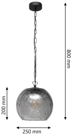 Luster na lanku MARILLA 1xE27/15W/230V