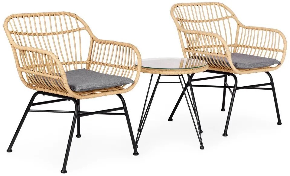 ZÁHRADNÝ SET TIMO 2 x STOLIČKA + STOLÍK