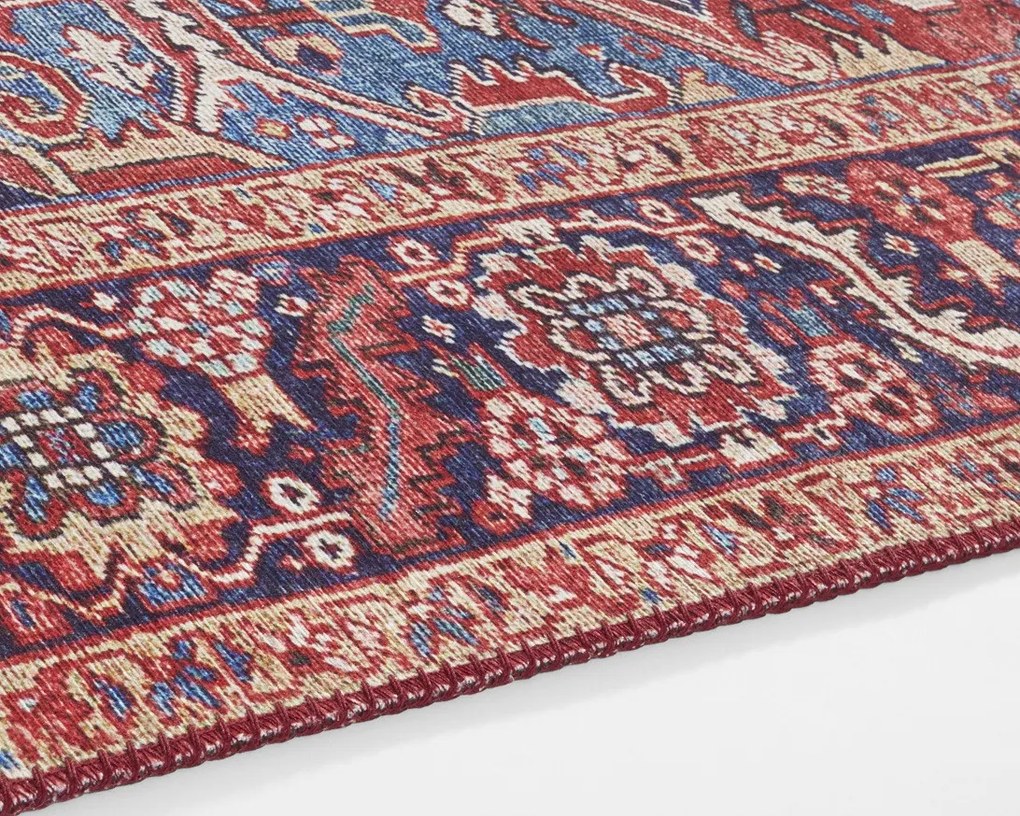 Hanse Home, Kusový koberec Asmar 104012 Orient / Red, 80x150, červená, obývacia izba
