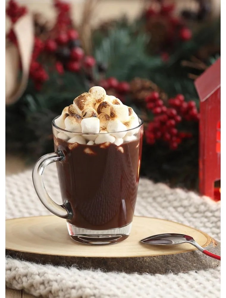 Sklenené hrnčeky v súprave 6 ks 300 ml – Hermia