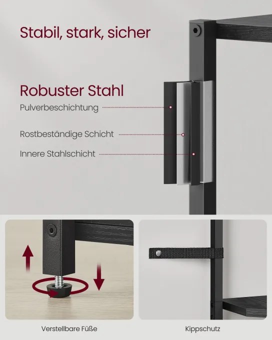 Rohová polica LBC580B01