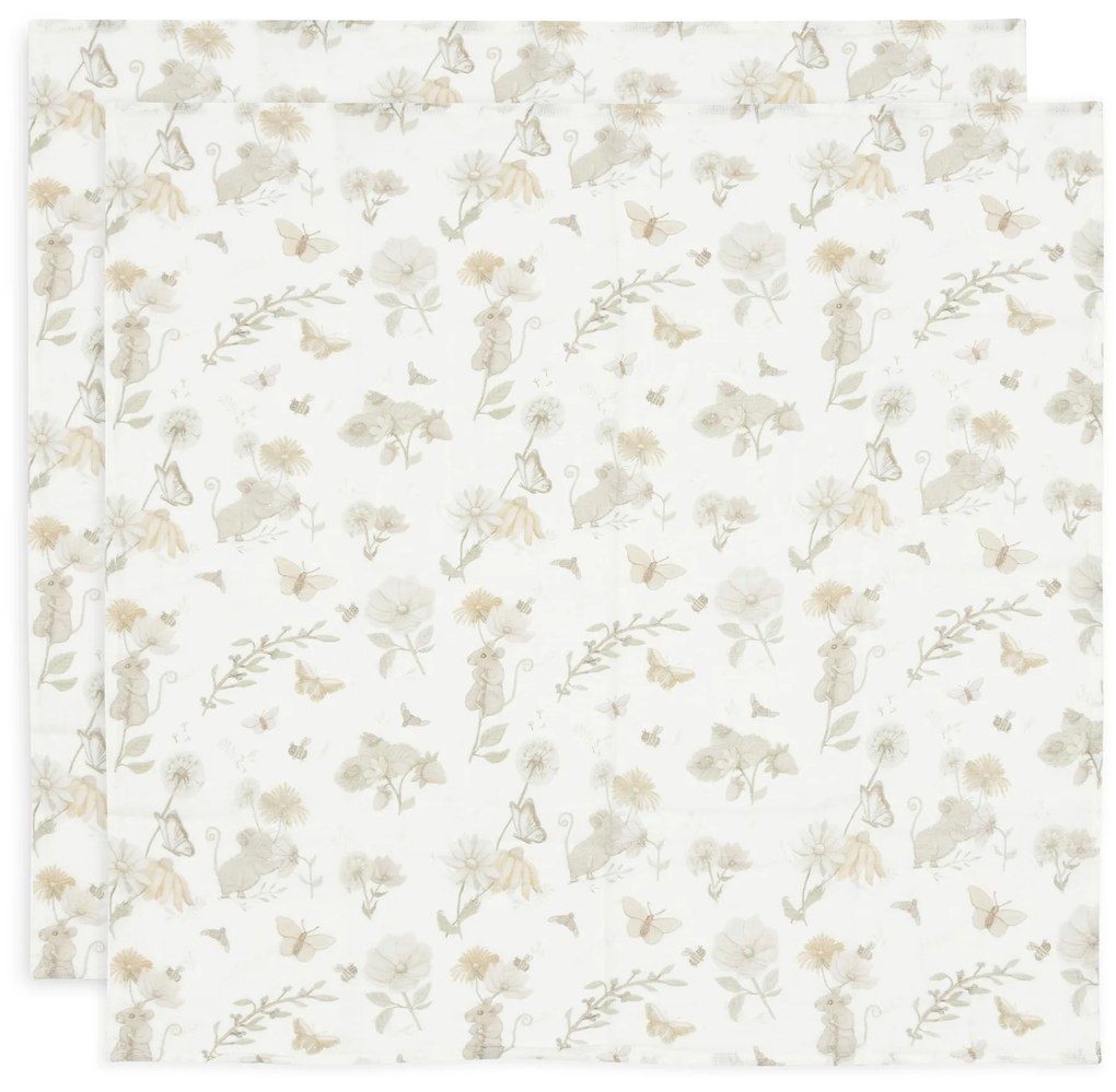 Plienky 2 ks 70x70 cm Dreamy Mouse