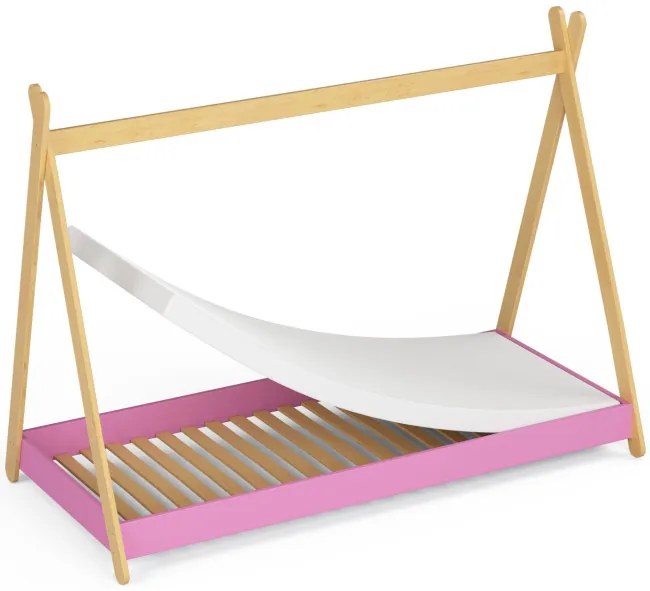 Detská posteľ GEM 80x180 cm, ružová