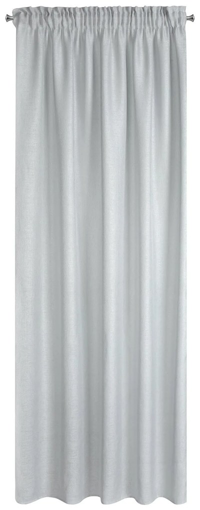 ZÁCLONA NA PÁSKE CELINE 140X270 CM STRIEBORNÁ