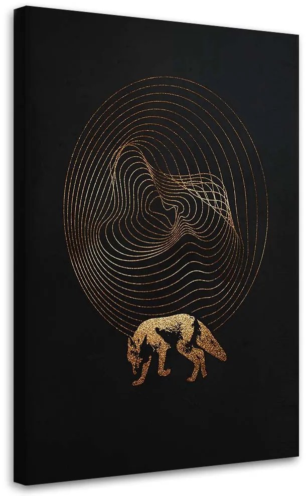 Gario Obraz na plátne Zlatou čiarou - Robert Farkas Rozmery: 60 x 90 cm