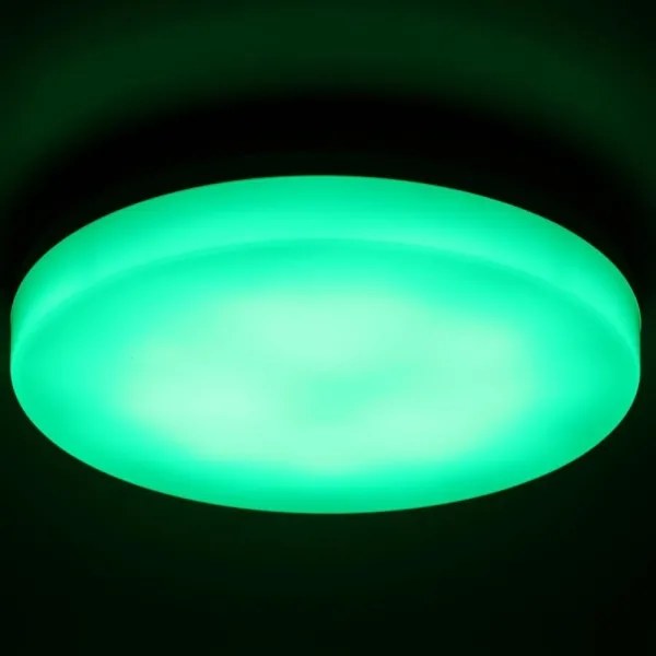 Retlux - LED RGBW Stmievateľné kúpeľňové stropné svietidlo LED/20W/230V Wi-Fi IP44 biela