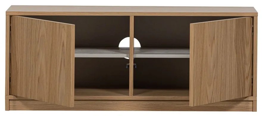 Modulárny TV stolík v dekore duba v prírodnej farbe 110x44 cm Modulair – vtwonen