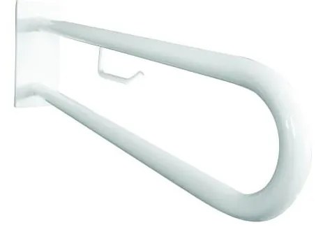 Biele oporné madlo 10x25 cm