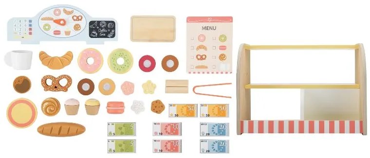 lupilu® Drevený stolný gril 2 v 1/Pekáreň a kaviareň (pekáreň) (100394479)