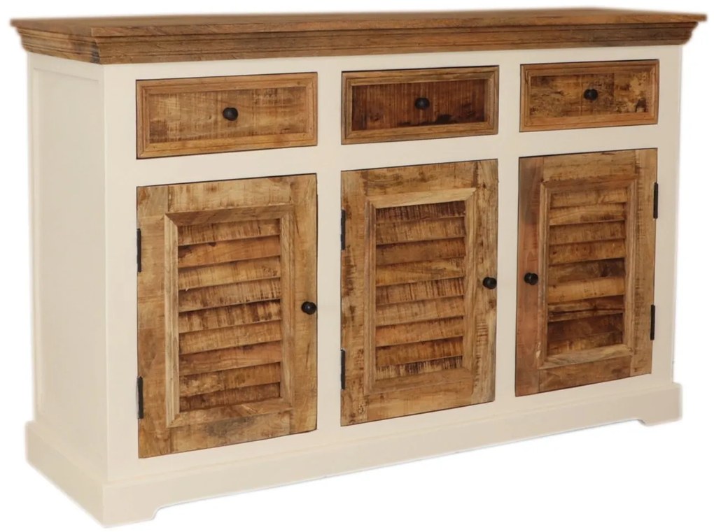 furniture-nabytek.cz - Kuchyňská komoda z masivu mango 140x90x45