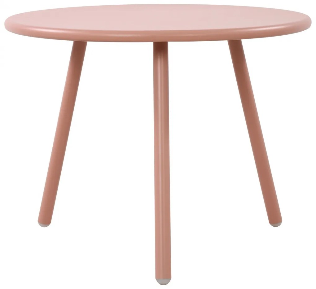 Konferenčný stolík Minot - v45 x Ø60 cm - Ružová