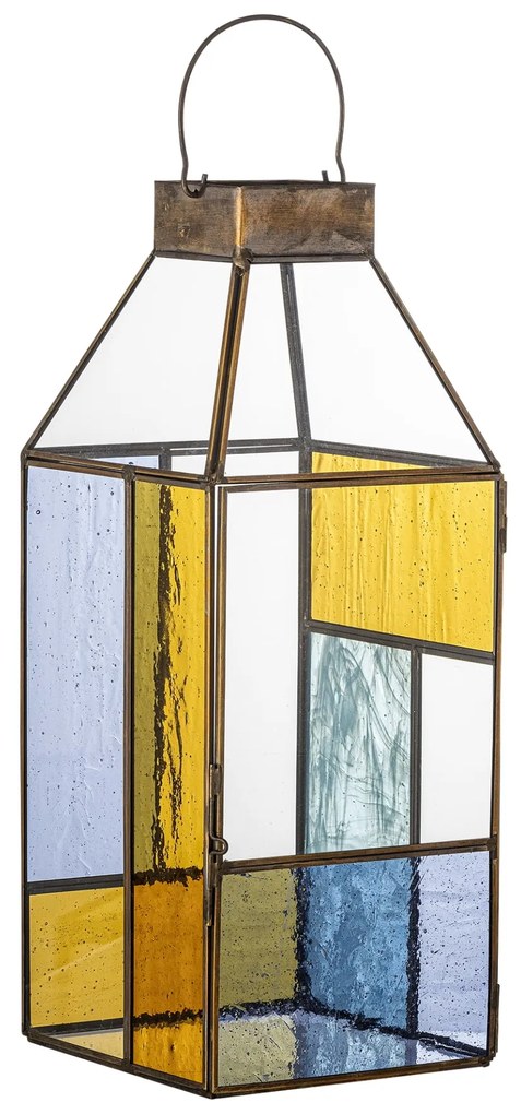 Bloomingville Lampáš Drew Colour Glass