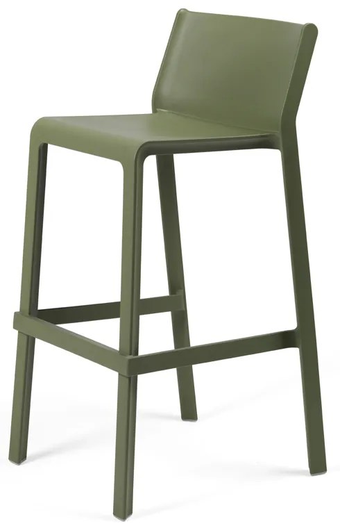 Stima Plastová barová stolička TRILL Vyberte odtieň ->: Antracite - Čierná