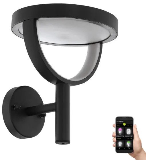 Eglo 98234 - Vonkajšie nástenné LED svietidlo FRANCARI-C, 15 W, 230 V, IP44