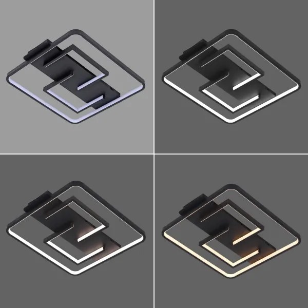 Brilagi - LED Stmievateľné stropné svietidlo FLARE LED/34W/230V 3000-6000K + DO