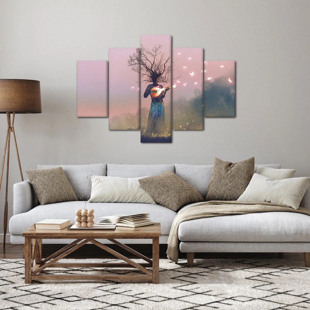 Obraz - Oživená príroda (150x105 cm)